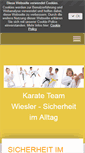 Mobile Screenshot of karate-team-wiesler.de